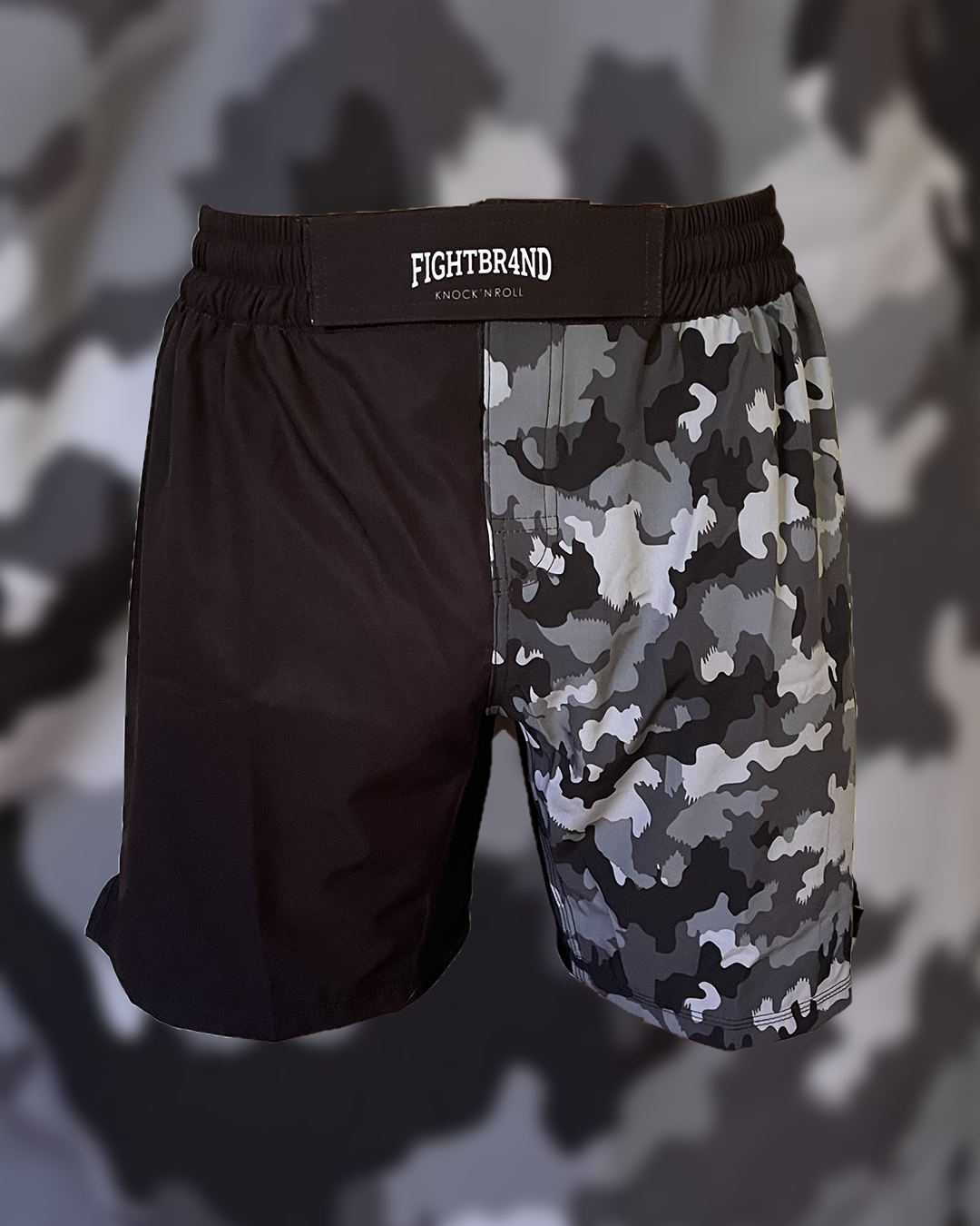 Black Camouflage MMA Pants